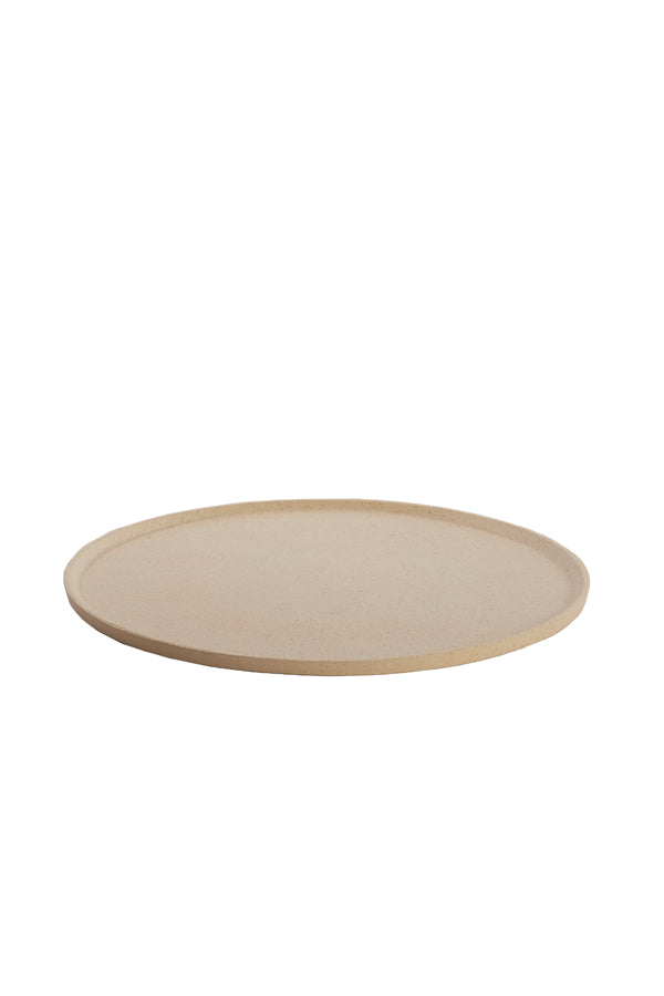 Dish 40x1,5 cm MAES sand+light brown spotted