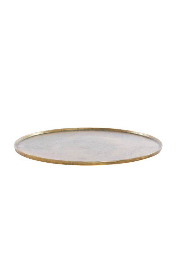 Dish 50x1,5 cm MAES antique bronze
