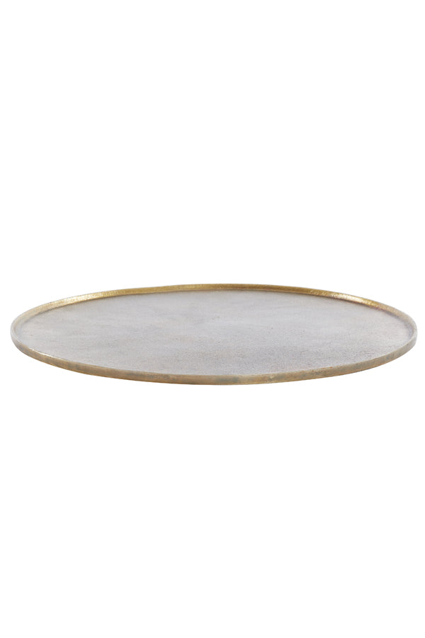 Dish 60x1,5 cm MAES antique bronze
