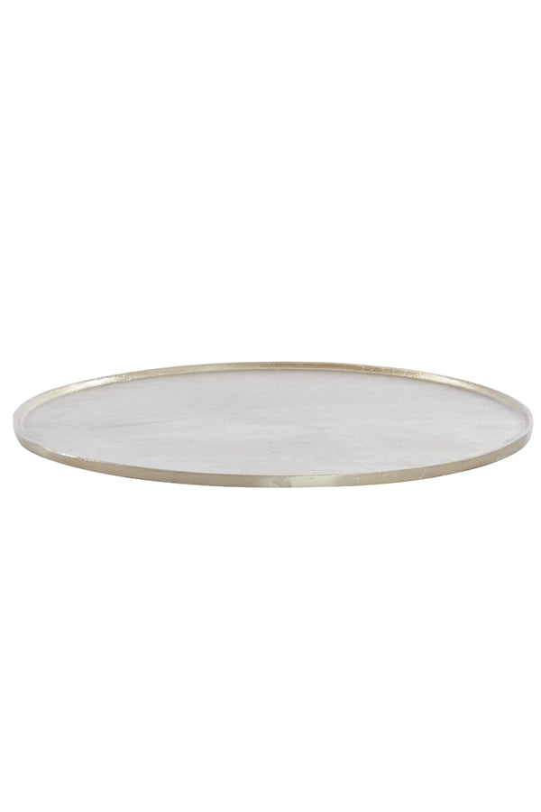 Dish 60x1,5 cm MAES light gold