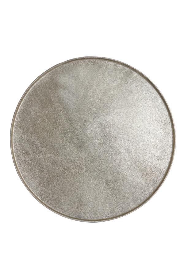 Dish 60x1,5 cm MAES light gold