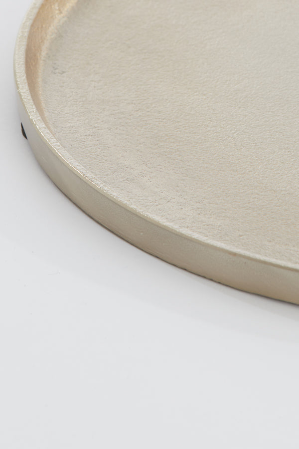 Dish 60x1,5 cm MAES light gold