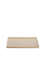 Dish 29,5x29,5x1,5 cm MAES sand+light brown spotted
