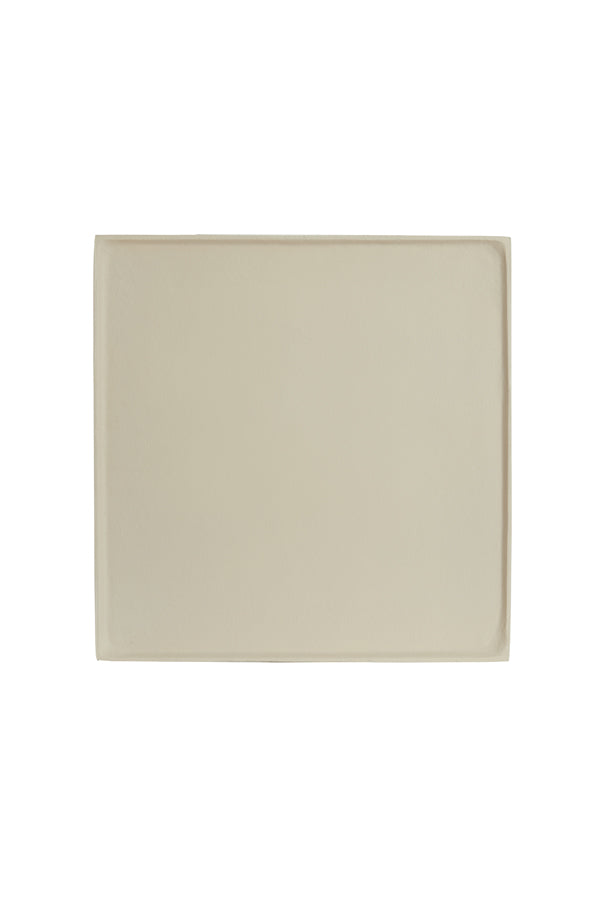 Dish 39,5x39,5x1,5 cm MAES cream