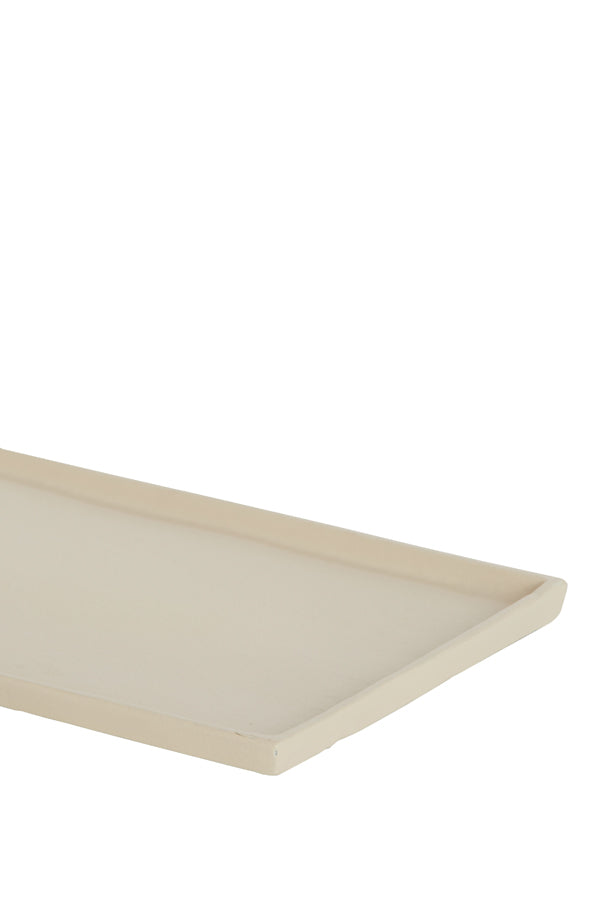 Dish 30x17,5x1 cm MAES cream