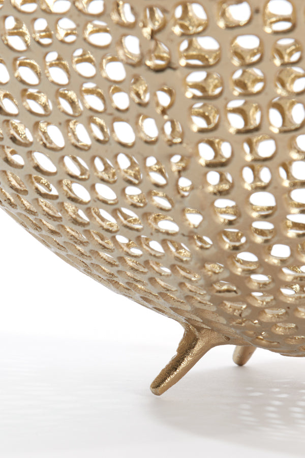 Dish 30x13 cm MURCIA antique gold