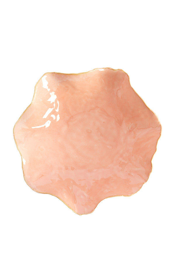 Dish 34x31x11 cm BANDA ceramics pink