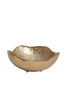 Dish 28x11,5 cm HAZAL light gold