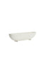 Dish on base 38x15x9 cm ROSANA cream