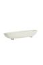 Dish on base 50x14x9 cm ROSANA cream