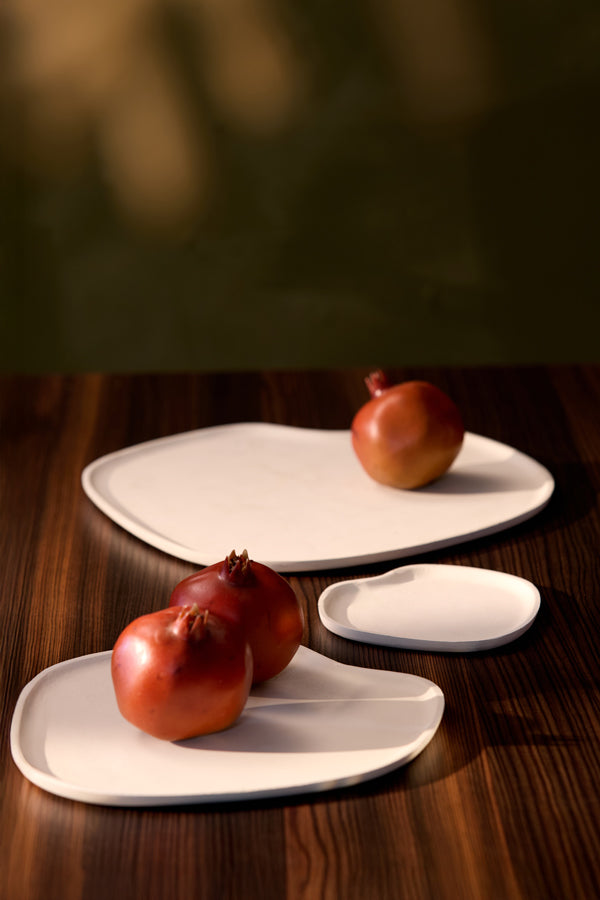Dish 24x24x1,5 cm TOJERA cream