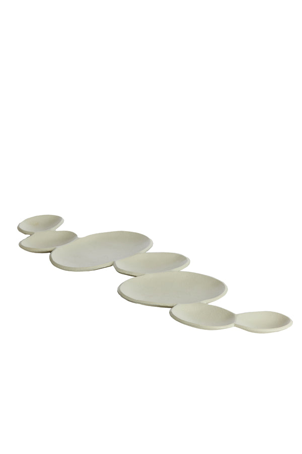 Dish 61x19x2 cm NICOSIA cream