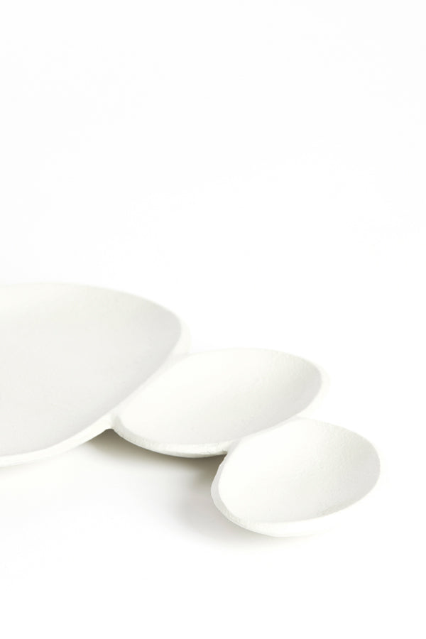 Dish 61x19x2 cm NICOSIA cream