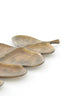 Dish 52x52x2 cm AKAKI antique bronze