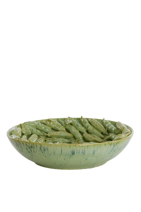 Dish 43x12 cm FABA ceramics mint green