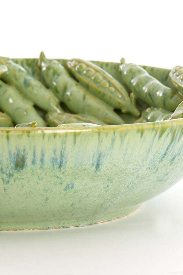 Dish 43x12 cm FABA ceramics mint green
