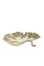 Dish 37x35x6,5 cm REDIU ceramics cream+olive green
