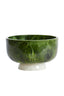 Dish 28x17 cm LEWOTOBI green+white