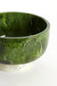 Dish 28x17 cm LEWOTOBI green+white
