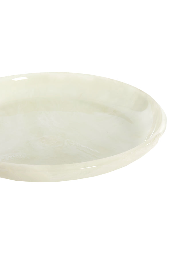 Dish 34x6 cm BELAWAN cream