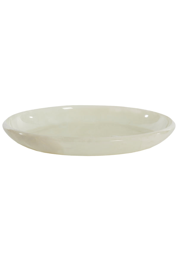 Dish 44x4 cm BELAWAN cream