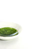 Dish 26x7,5 cm BINANGA white+green