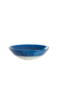 Dish 26x7,5 cm BINANGA blue+white