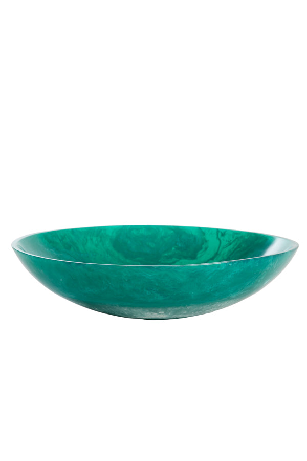Dish 34x7,5 cm BINANGA petrol+emerald