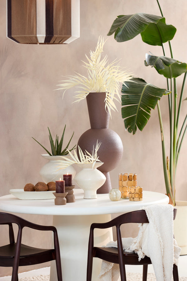 Dish 45,5x25x7,5 cm BENFICO matt cream-sand