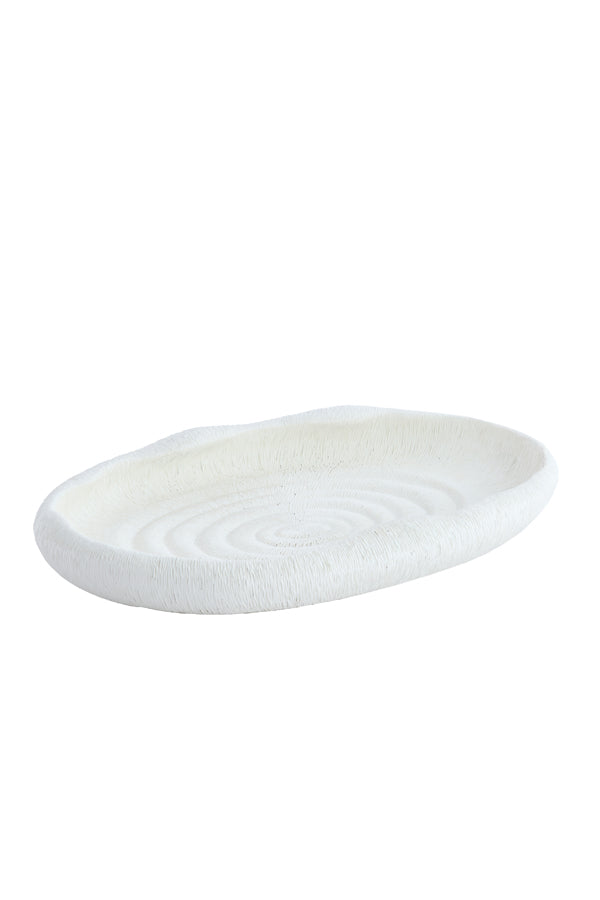 Dish 44,5x30,5x5,5 cm ALAINA cream