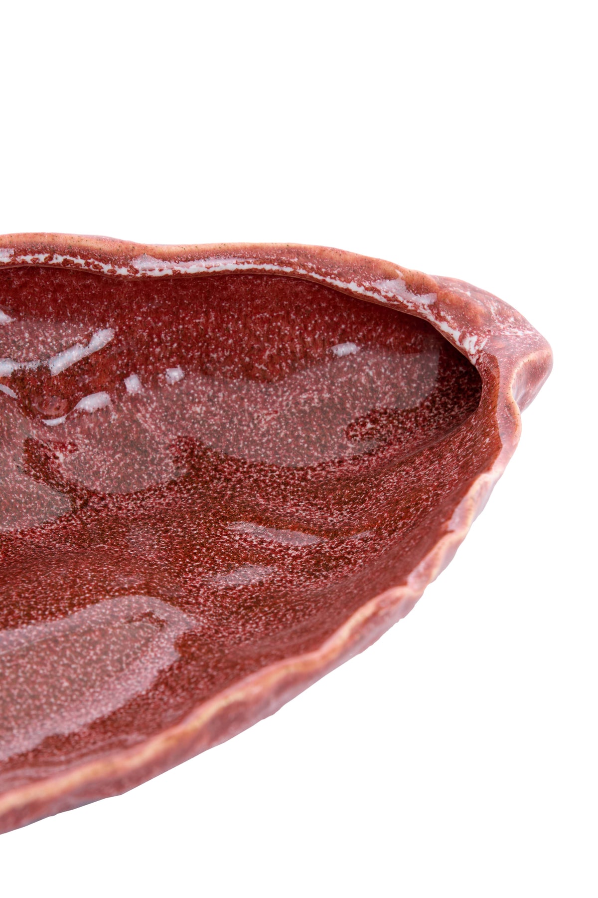 Dish 14,5x9x4 cm KALAKO ceramics coral