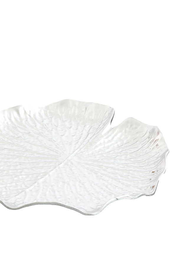 Dish 31x3,5 cm RAVINA metallic silver