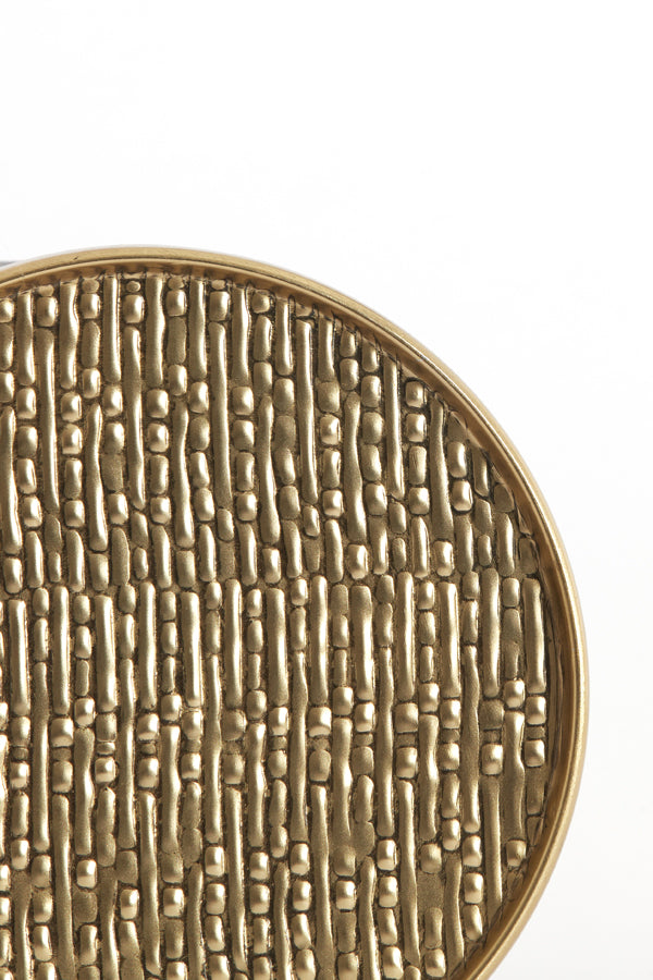 Dish 22x1 cm MANAROLA antique bronze