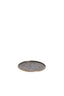 Dish 22x1 cm MANAROLA dark brown-bronze