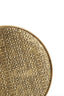 Dish 32x1 cm MANAROLA antique bronze