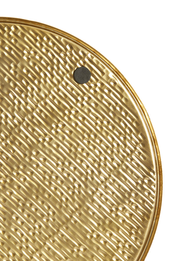 Dish 32x1 cm MANAROLA antique bronze