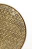 Dish 38x1 cm MANAROLA antique bronze
