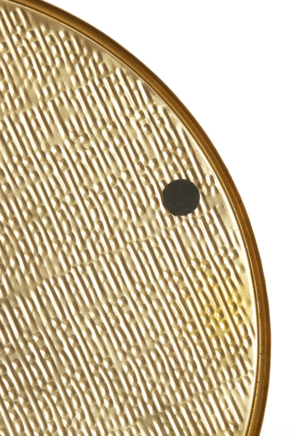 Dish 38x1 cm MANAROLA antique bronze