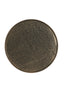 Dish 38x1 cm MANAROLA dark brown-bronze
