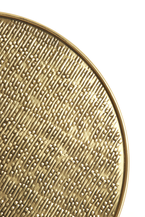 Dish 51x1 cm MANAROLA antique bronze