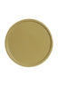 Dish 42x5 cm ADA shiny taupe