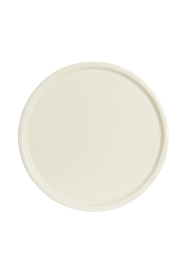 Dish 42x5 cm ADA shiny cream