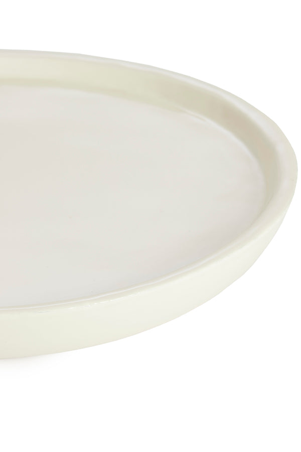 Dish 42x5 cm ADA shiny cream