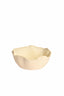 Dish 26x26x10,5 cm GASPAR ceramics matt cream+beige