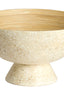 Dish 23x13,5 cm GRACIO bamboo natural+cream