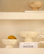 Dish 30x15 cm GRACIO bamboo natural+cream