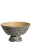 Dish 36x20,5 cm GRACIO bamboo natural+black-cream