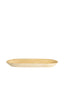 Dish 46x15x4 cm CARMONA bamboo natural+cream