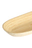 Dish 46x15x4 cm CARMONA bamboo natural+cream
