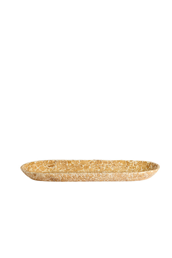 Dish 46x15x4 cm CARMONA bamboo natural